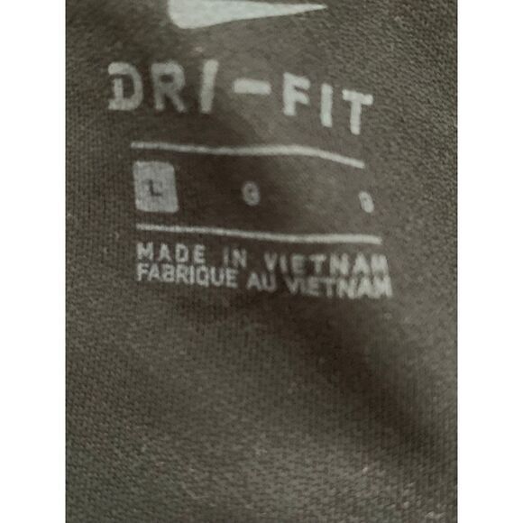 Nike Dri-FIT Running Shorts Black‎ Blue Athletic Workout Training Shorts Size L - Picture 7 of 7